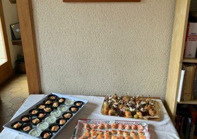 Cuisinière façon traiteur à Amboise, proche de Tours (37) - La cuisine de la Bertinière - Marie Gallois