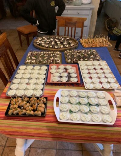 Plateau de fête - Cuisinière façon traiteur à Amboise, proche de Tours (37) - La cuisine de la Bertinière - Marie Gallois
