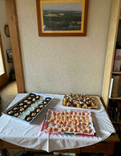 Plateau de fête - Cuisinière façon traiteur à Amboise, proche de Tours (37) - La cuisine de la Bertinière - Marie Gallois